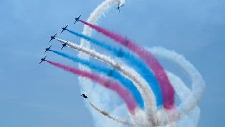 Red Arrows flightpath mapped: Exact times you could see display from your house