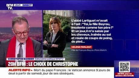 LE CHOIX DE CHRISTOPHE - Victime à Bétharram, la fille de Bayrou témoigne