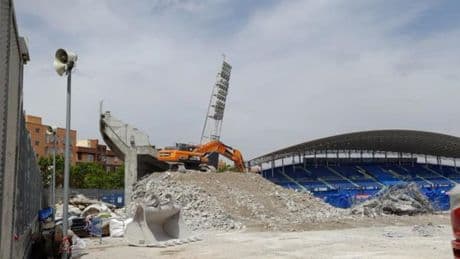El Getafe inicia la reforma del estadio Coliseum tras el acuerdo con el Ayuntamiento
