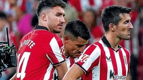 El Athletic sigue a la espera de saber si Laporte jugará la Champions