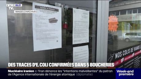 Bactérie E.coli: la préfecture confirme la contamination dans plusieurs boucheries de l'Aisne