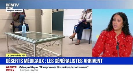 Déserts médicaux: les généralistes en renfort "dès la semaine prochaine"