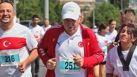 İstanbul'da düzenlenen Vatan Koşusu'yla 15 Temmuz Şehitleri anıldı