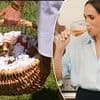 Meghan Markle raises a glass of rosé and frolicks in a sun-soaked garden as Duchess teases new As Ever release on the eve of her 44th birthday