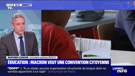 Éducation: Emmanuel Macron veut lancer une convention citoyenne sur "les temps de l'enfant" à partir du mois prochain