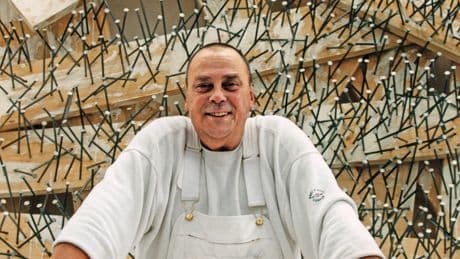 Günther Uecker, Who Punctuated His Art With Nails, Dies at 95