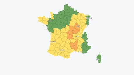 Orages et inondations : Météo-France étend sa vigilance orange dimanche soir dans huit départements