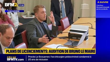 VTC: Louis Boyard (LFI) interroge Bruno Le Maire, ancien ministre de l'Économie, sur les déclarations fiscales d'Uber