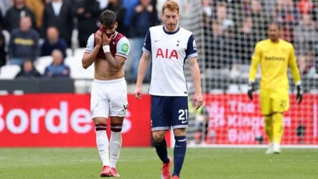 West Ham and Tottenham share dull draw to sum up dreadful Premier League seasons