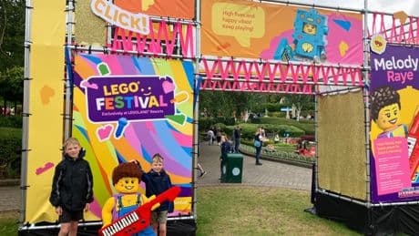 I visited the UK’s first Legoland music festival with live gigs and a Lego sushi bar