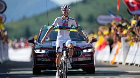 Tadej Pogacar storms back into yellow jersey with stunning stage 12 victory