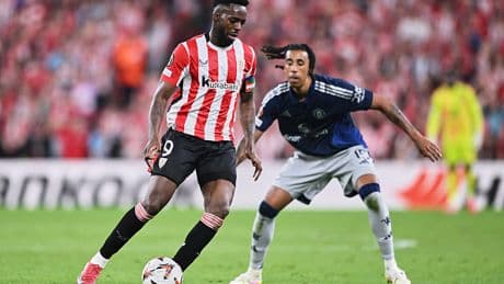 Athletic Bilbao star Williams hits out at referee and sends clear warning to Man Utd