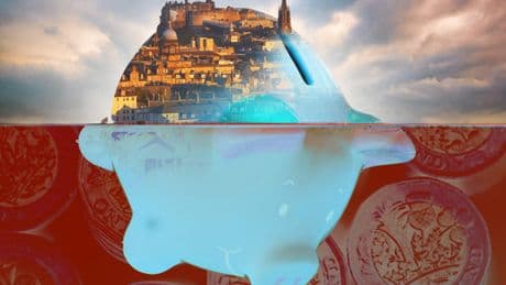 Debt-ridden Edinburgh pushes for new and more public taxes