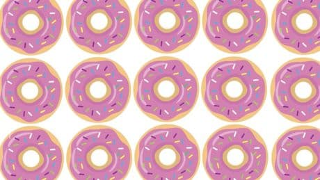 In nur 15 Sekunden: Augentest: Können Sie den einzigartigen Donut finden?