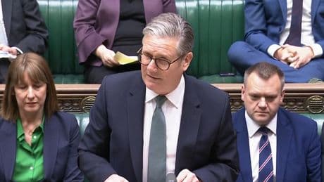 Crumbs! Keir Starmer hails UK-EU post-Brexit trade deal as 'good for biscuits' in Commons slip of the tongue