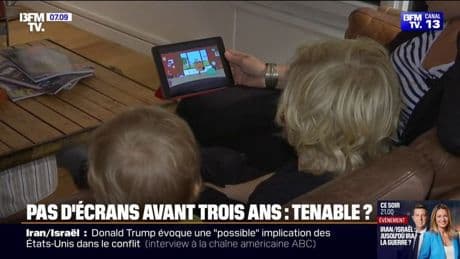 Interdiction des écrans pour les moins de 3 ans: est-ce réalisable ?