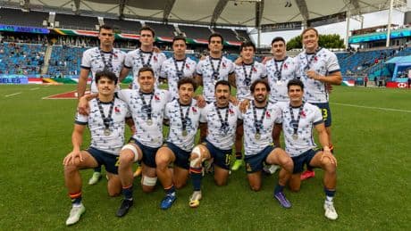 España irrumpe en la élite del rugby a siete
