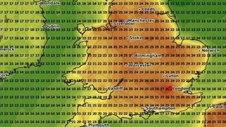 Exact date Brits set to sizzle in European heat plume as mercury soars to 27C