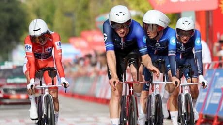 Vuelta : David Gaudu perd le maillot rouge, la cinquième étape perturbée par des manifestants propalestiniens