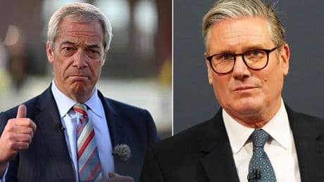 Keir Starmer launches blistering attack on Nigel Farage - 'not a patriotic bone in his body'