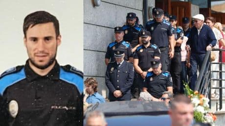 'Sebi', el policía local hijo y nieto de agentes que murió cuando perseguía a un guardia civil que se saltó un control en Lugo
