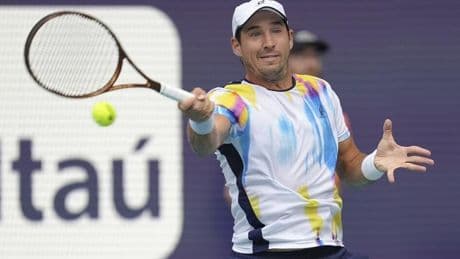 Dusan Lajovic, rival de Alcaraz en Roma, empezó en el tenis de casualidad y atravesó una depresión