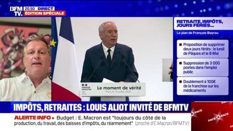 Suppression de deux jours fériés: "Ça parait grotesque" s'offusque Louis Aliot, maire (RN) de Perpignan