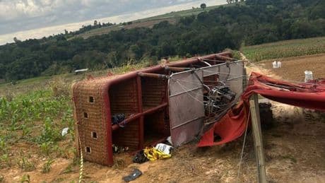 Muere una mujer embarazada y varios pasajeros resultan heridos tras la caída de un globo aerostático 'clandestino' en São Paulo