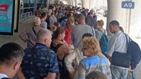 Travel chaos breaks out at major airports with thousands of passengers stranded