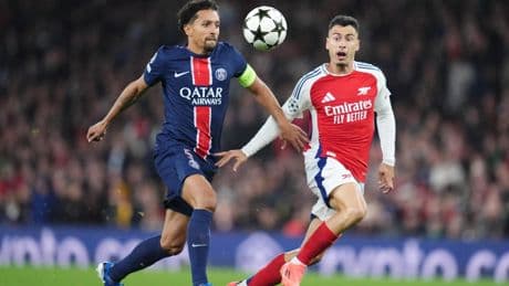 Arsenal - PSG, en directo Champions League: resultado, goleadores y estadísticas en vivo