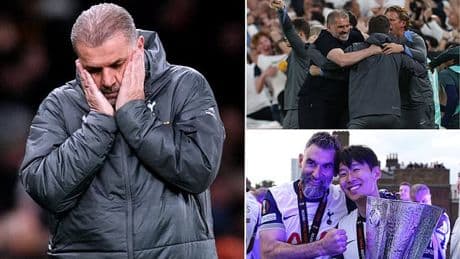 Tottenham 'axe three of Ange Postecoglou's backroom staff' as they step up search for his successor