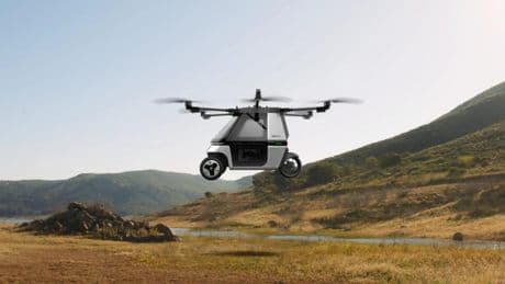 Nueva moto eléctrica voladora: 40 minutos de autonomía en el aire y un precio más caro que un Mercedes o un Audi