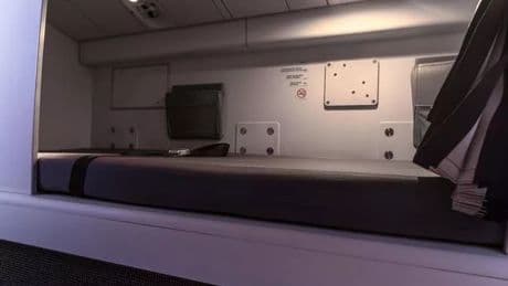 TUI air hostess shares little-known rest space used by crew on long haul flights