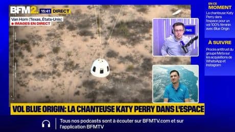Vol de Blue Origin: un séjour dans l'espace très court de 11 minutes pour l'équipage