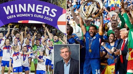 Give me the drama and subtlety of women's sport over the boring, money-driven Club World Cup, writes OLIVER HOLT, after Lionesses Euros triumph