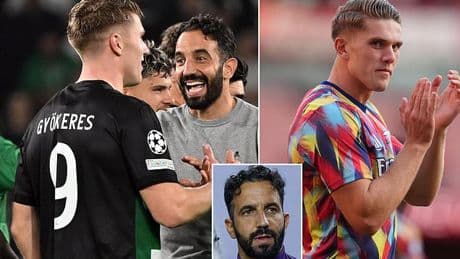 Revealed: How Ruben Amorim has ALREADY publicly identified Viktor Gyokeres' 'biggest weakness' before facing his former player after Arsenal's £64m striker signing snubbed United