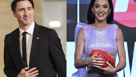 La conexión «al instante» de Katy Perry y Justin Trudeau
