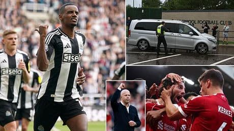 Liverpool officially CONFIRM British-record Alexander Isak deal after agreeing £125m transfer with Newcastle in deadline day drama