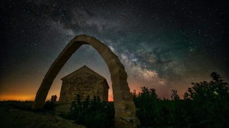 Llega la temporada de los arcos de Vía Láctea