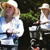 Iconic 60s actress looks unrecognizable as she heads out in LA on mobility scooter