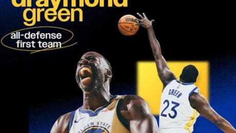 Draymond Green, en el equipo defensivo de la NBA por quinta vez