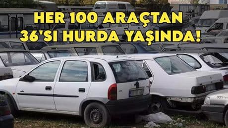 Türkiye'nin şok eden otomobil gerçeği! Her 100 araçtan 36'sı 'hurda' yaşında: İşte milletin en çok aldığı o arabalar!