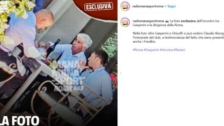 Gasperini alla Roma: la foto dell’incontro con Ghisolfi nel resort di proprietà dei Friedkin