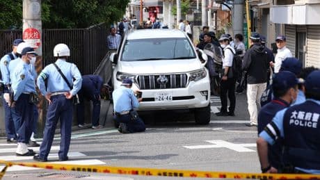 At least 7 children injured as car ‘deliberately’ ploughs into crowd of kids leaving school in ram attack in Japan