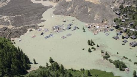 Blatten in der Schweiz: Wasser fließt langsam ab - Experten vorsichtig optimistisch