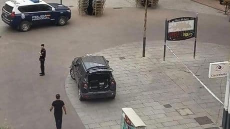 Investigan la muerte de un hombre en plena calle en el centro de Aranda