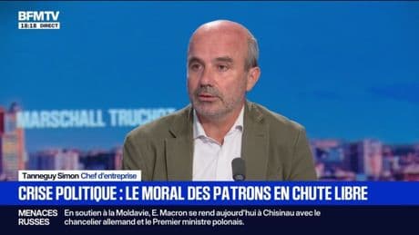 Crise politique: "Le pire, c'est de ne pas décider", estime Tanneguy Simon, chef d'entreprise