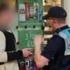 Moment 'fare dodger' is warned he could be committing fraud after only paying for short part of his journey