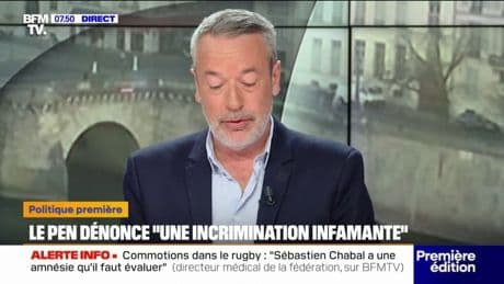 Condamnation de Marine Le Pen: "On la sent touchée. C'est les semaines d'après qui promettent d'être sombres pour la figure de proue du RN"