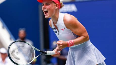 Suzan Lamens laat wereldtopper Iga Swiatek flink schrikken op US Open, maar ligt er wel uit in New York